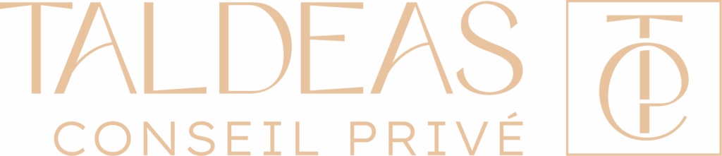 Logo saumon TALDEAS CONSEIL PRIVÉ